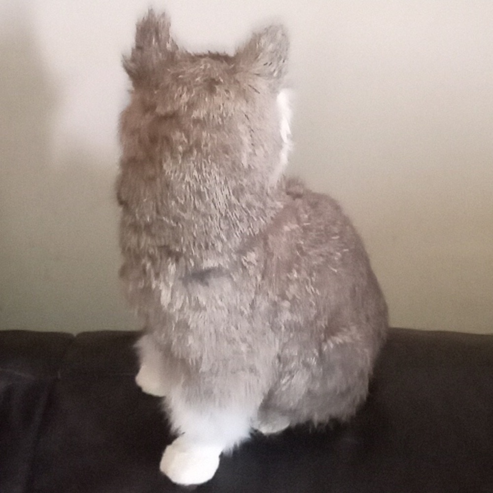 Vintage Realistic Real Fur Cat - Picture 4 of 17